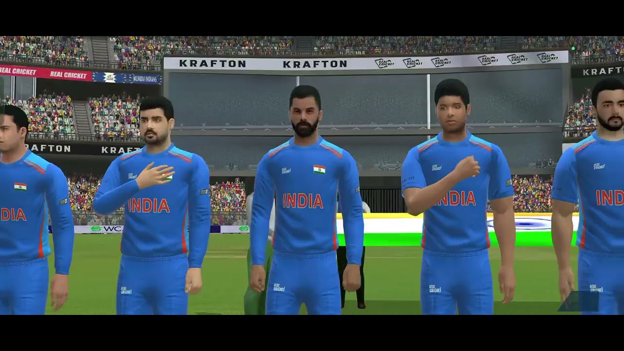 Cricket match India versus Australia