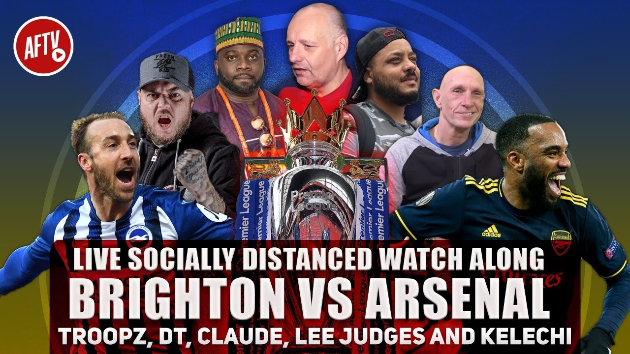 Brighton V Arsenal Live Watch Along