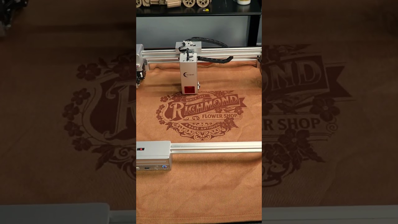 X1 Pro Engraves a Summer Tee 
