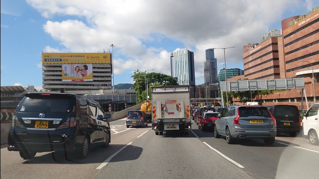 Tim Sha Tsui short drive to Cross-Harbour Tunnel