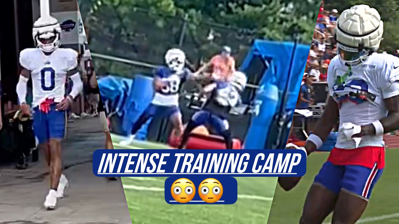Buffalo Bills INTENSE Training Camp DAY 6 HIGHLIGHTS: Josh Allen & Keon Coleman gets BATTLE TESTED!
