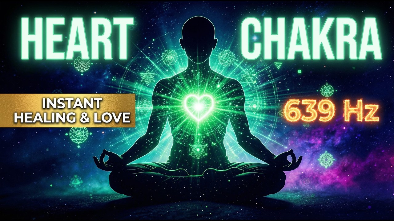 639 Hz ❯ ACTIVATE HEART CHAKRA INSTANTLY | Emotional Healing & Deep Love Connection