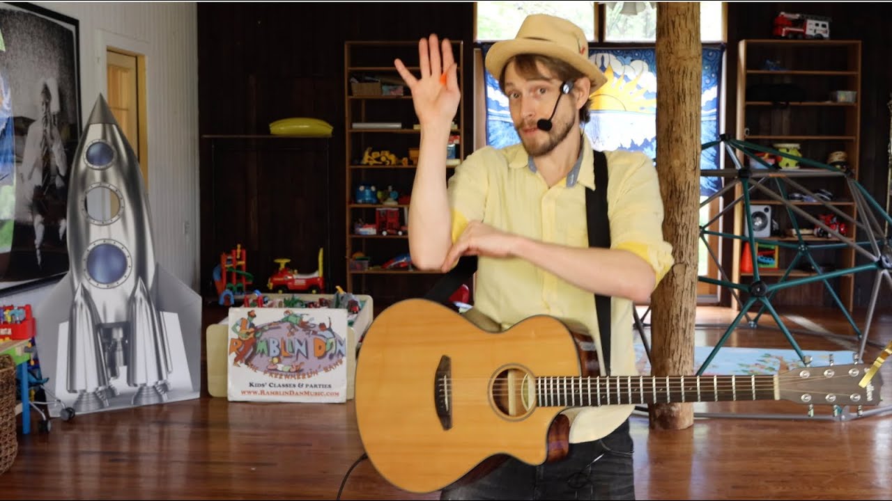 Nursery Rhymes With Choreographed Dances - Ramblin' Dan