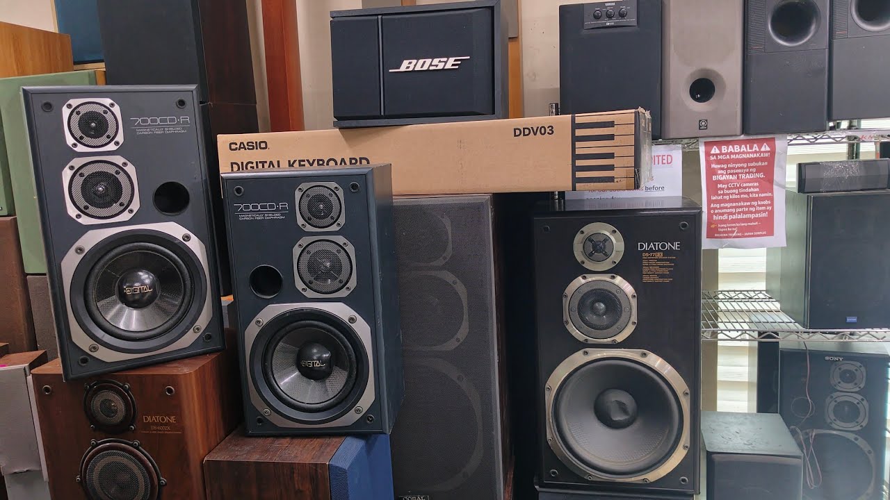 Japan surplus new arrivals speaker power  amp. Technics Sansui Bose Diatone RAMSA speaker 