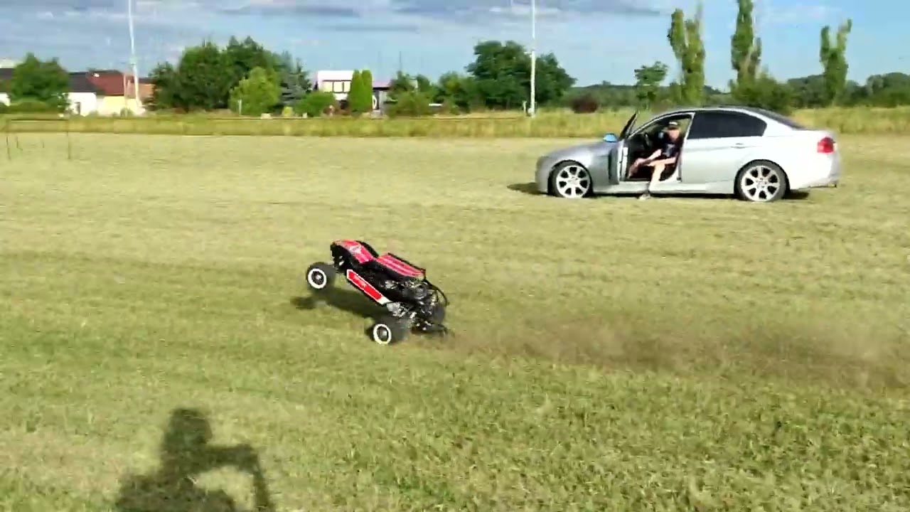 Taylor RC 46 gt break in part 2 ( 1/2 throttle ,  base carb setting)