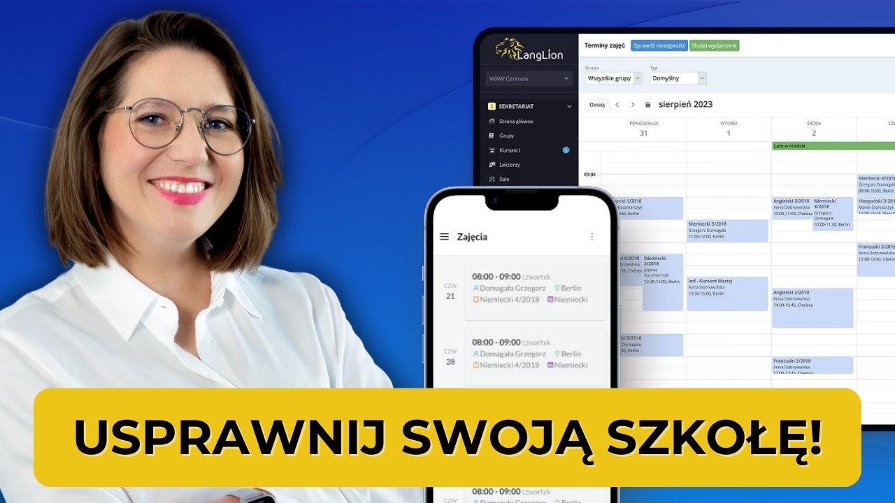 Jak usprawnić pracę w szkole językowej? Poradnik krok po kroku