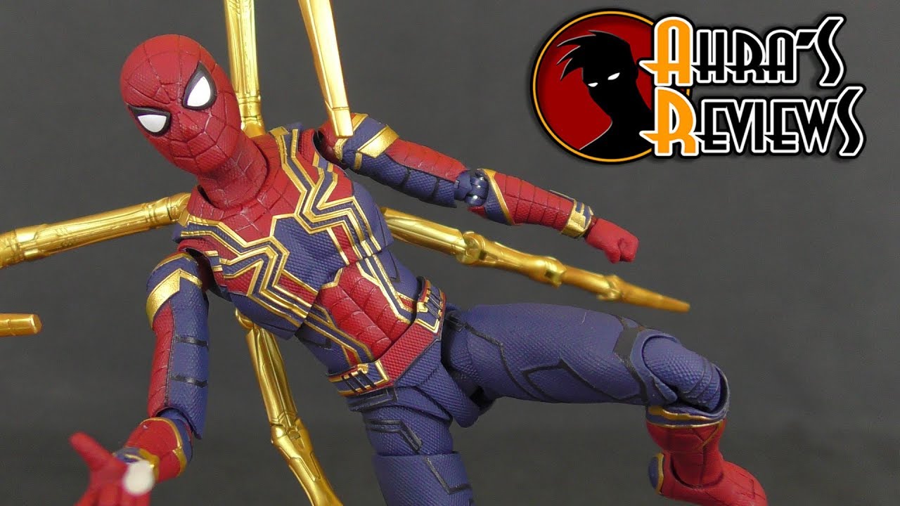 S.H. Figuarts Iron Spider Avengers Infinity War Action Figure Review Recensione