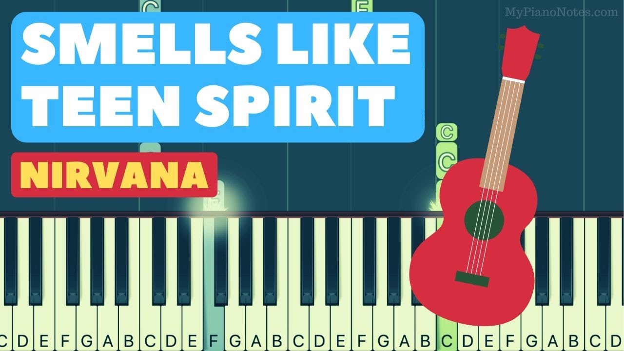 Smells like teen Spirit - Piano Tutorial | Easy for Beginners
