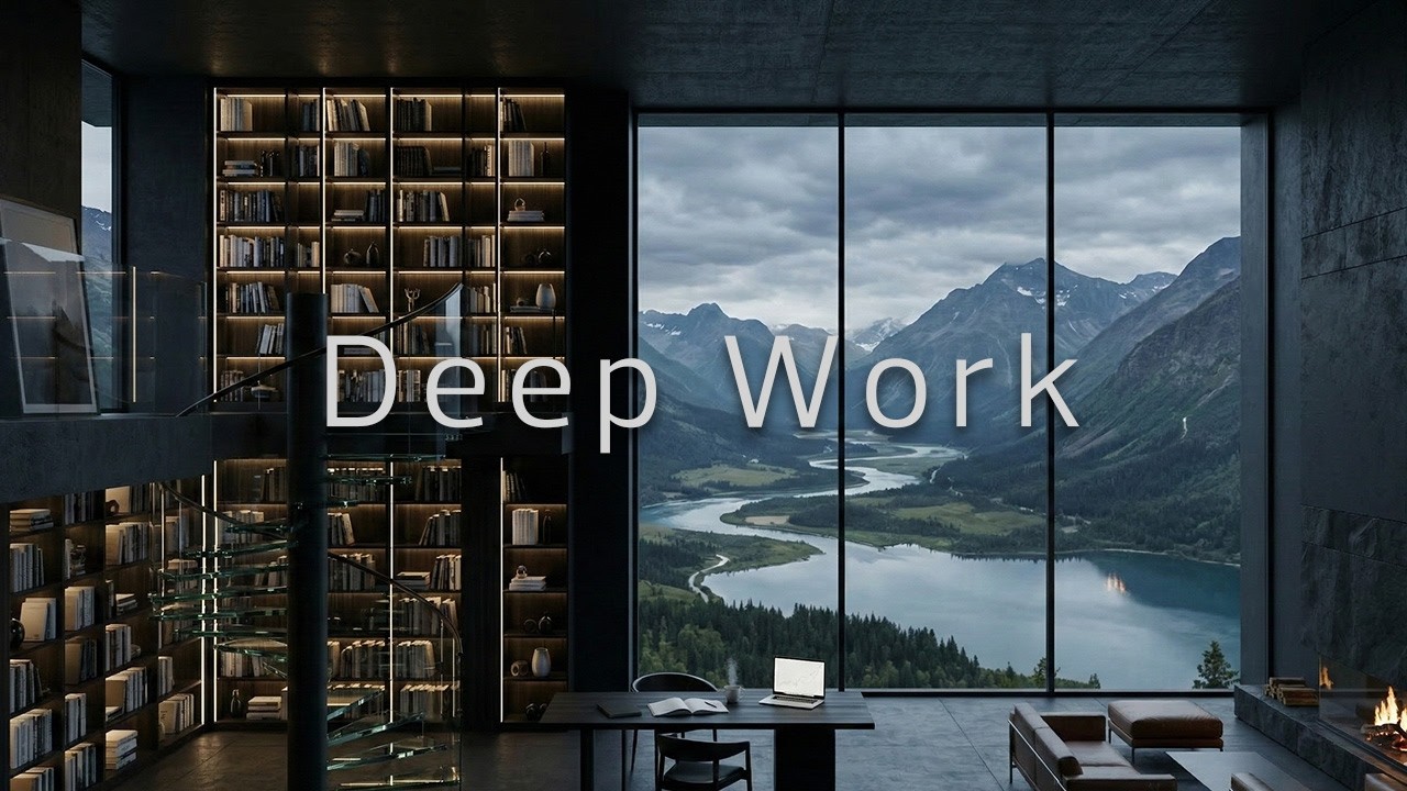 Calm Deep Work Music | Enter Flow State Quickly 🌊 Ambient Focus Sounds for Long Sessions