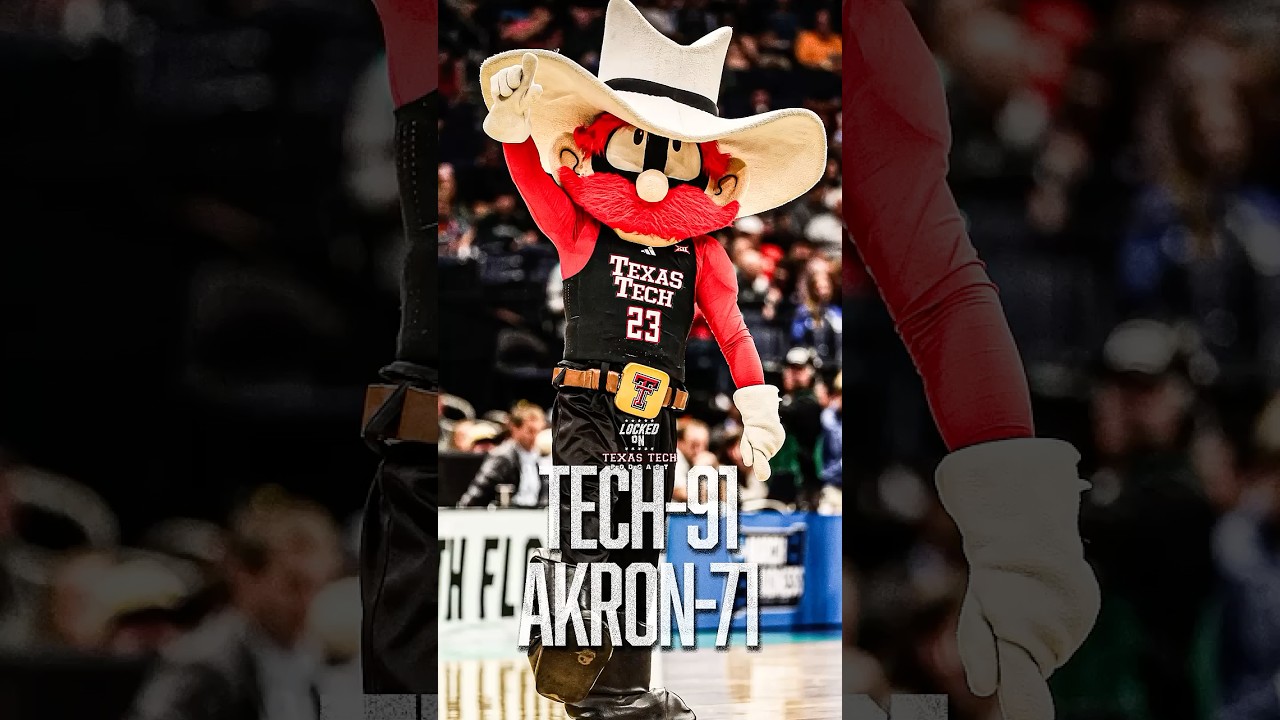 Keep Your Dance Shoes On! Red Raiders Beat Akron 91-71 #WreckEm #GunsUp