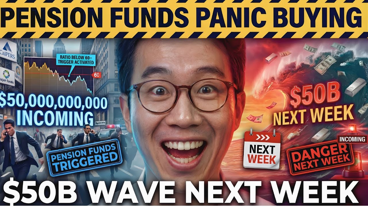 PENSION FUNDS PANIC BUY SILVER – Ratio Below 60 Sparks $50B Wave (Danger Next Week)
