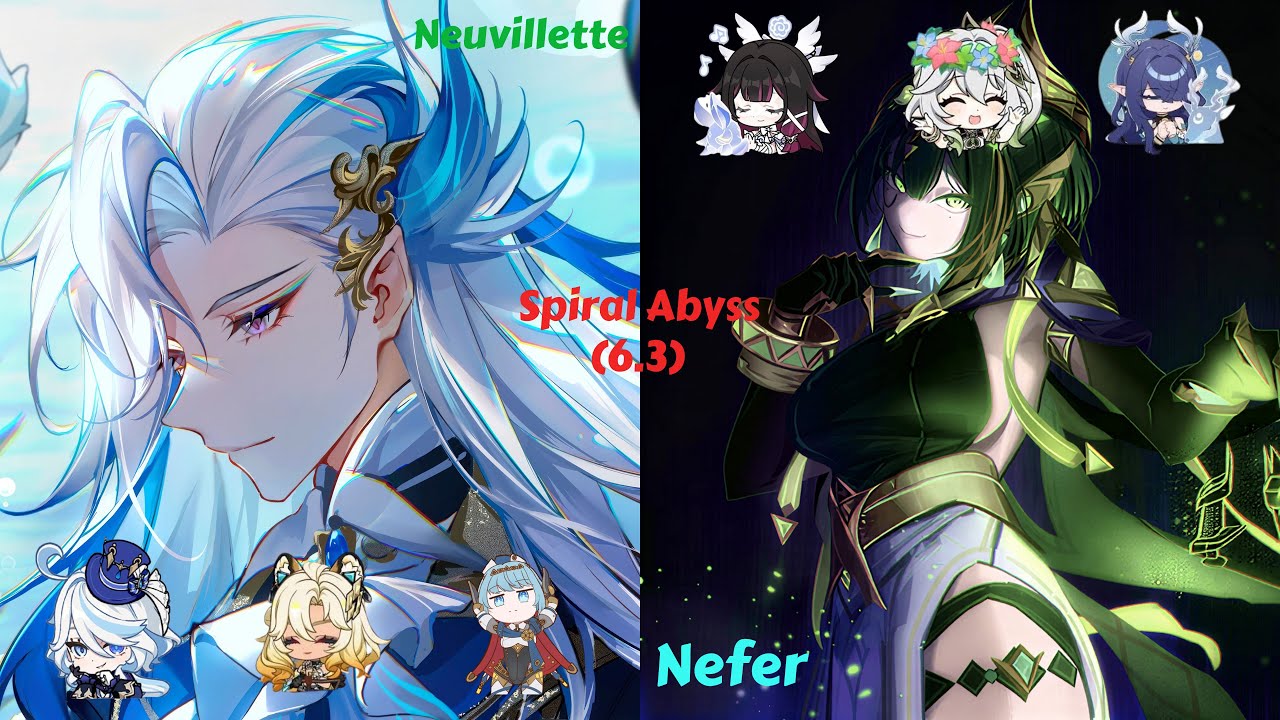 Spiral Abyss Luna IV (Phase - I) | C6 Nefer & C6 Neuvillette !!!!!!