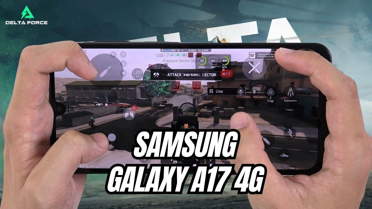 SAMSUNG GALAXY A17 Test Game DELTA FORCE | Helio G99