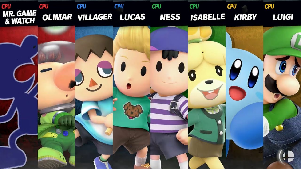 Super Smash Bros. Ultimate - Blue And Green Team Ups!
