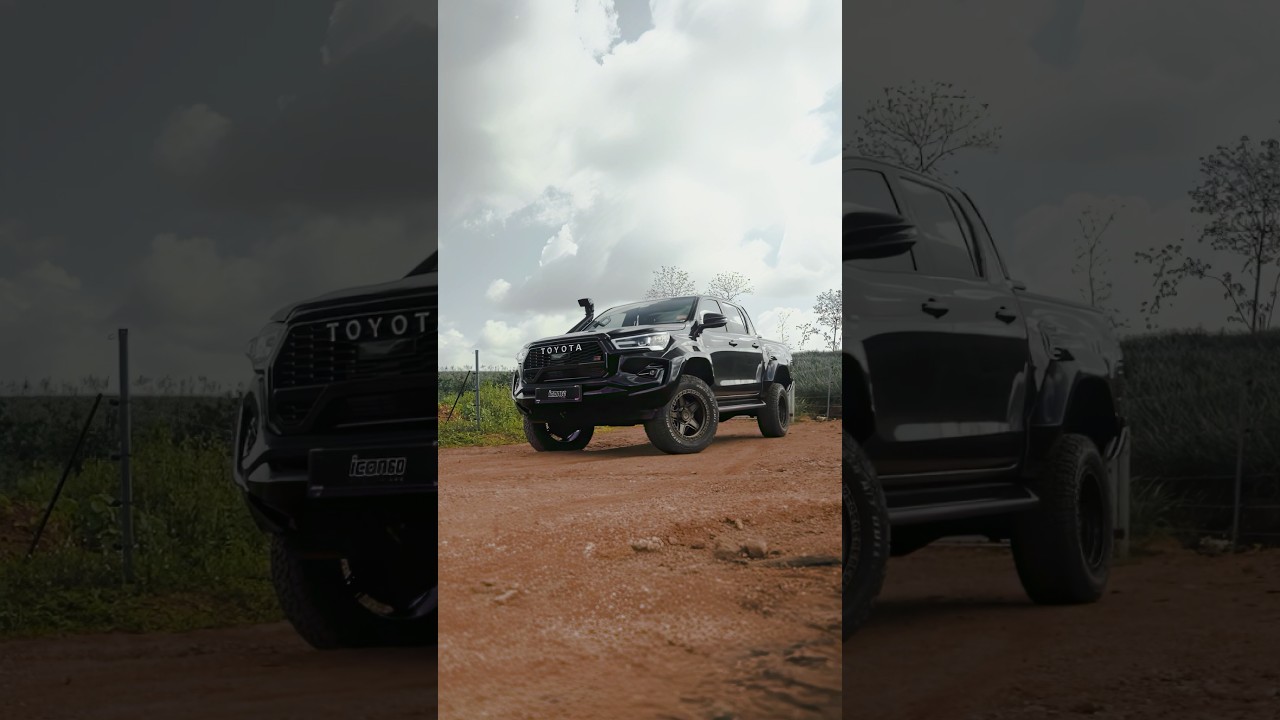 TOYOTA HILUX GR SPORTS | BODY KIT UPGRADE | ICON60AUTOCUSTOMS | ARB OLMAN EMU SUSPENSION | HILUX IND