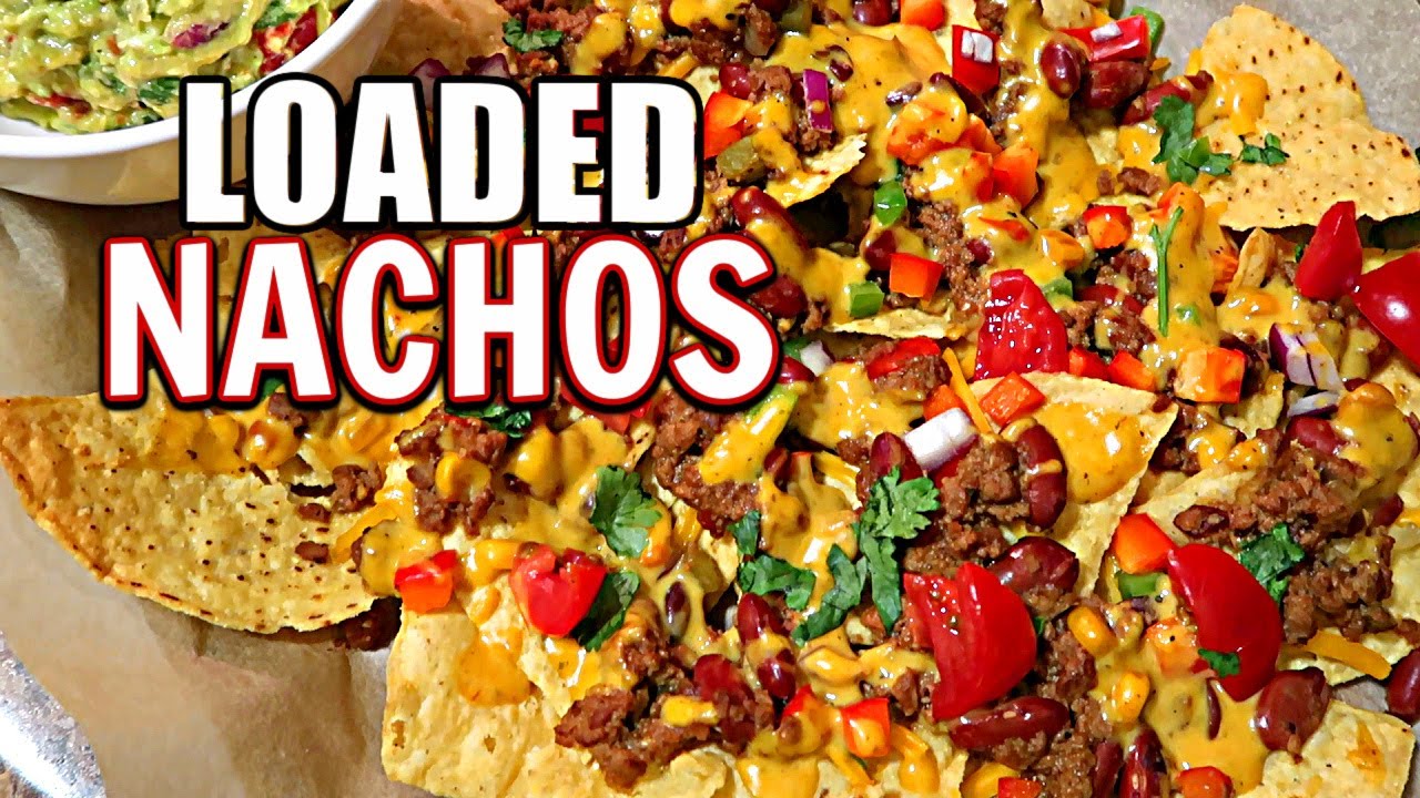 🔥 How To Make the BEST LOADED Nachos in 30 Minutes 🌱 VEGETARIAN Easy Dairy FREE Recipe for Beginners