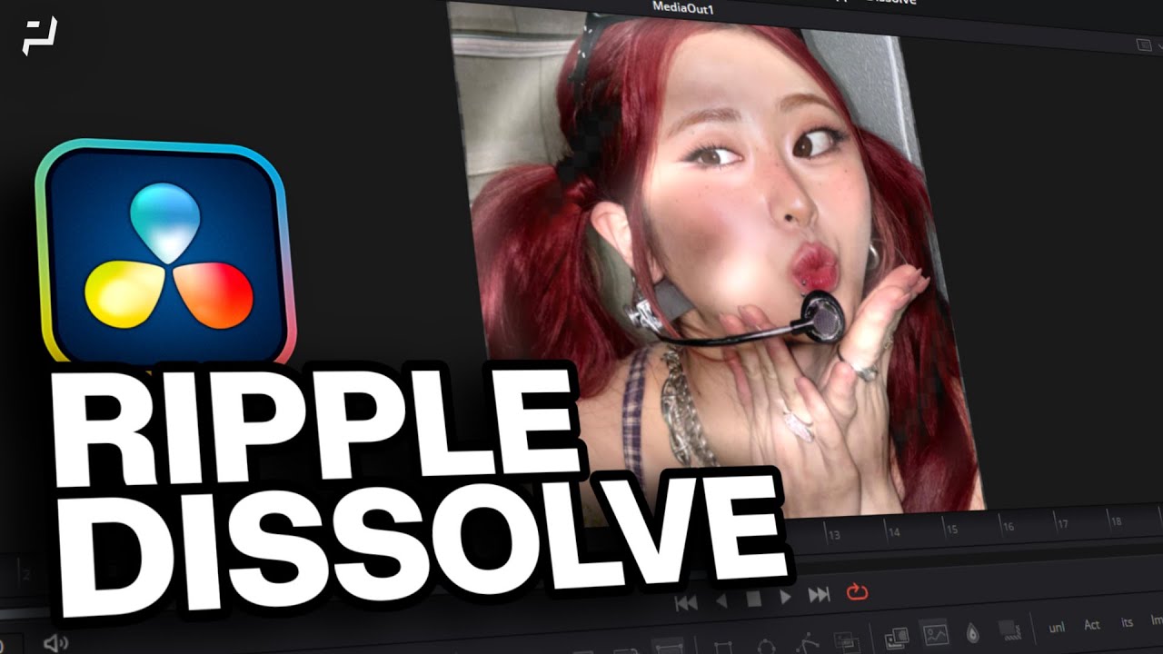 DaVinci Resolve | Эффект ряби и растворения