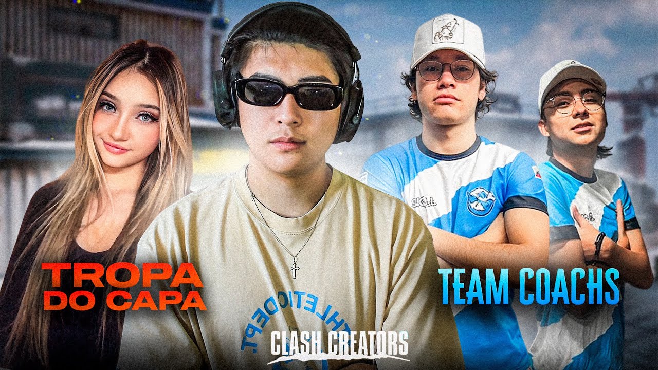 CAMPEONATO CLASH CREATHORS Ep.3 - TROPA DO CAPA VS TEAM COACHS (COD MOBILE)
