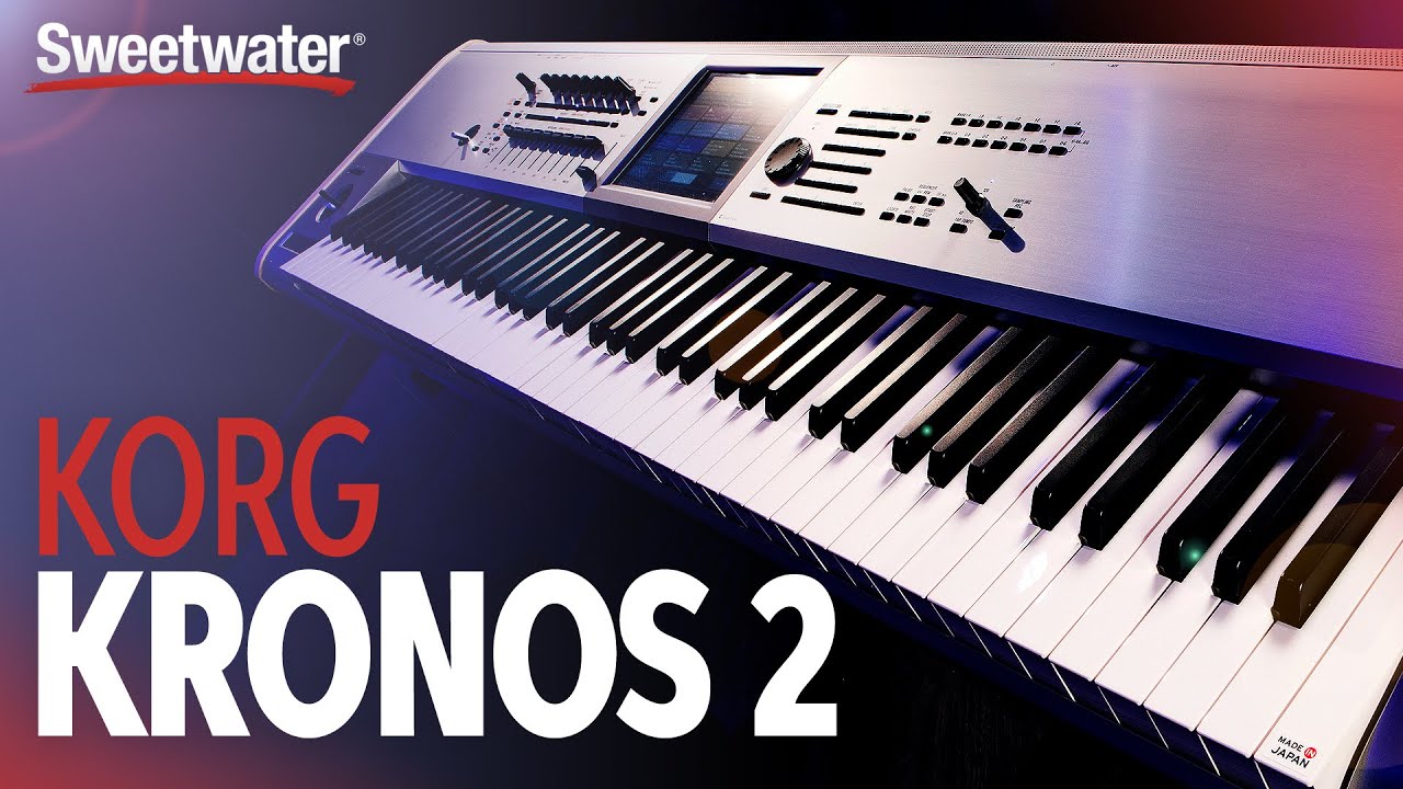 Korg Kronos 2 88-key Titanium Limited Edition Workstation with Italian Grand Demo