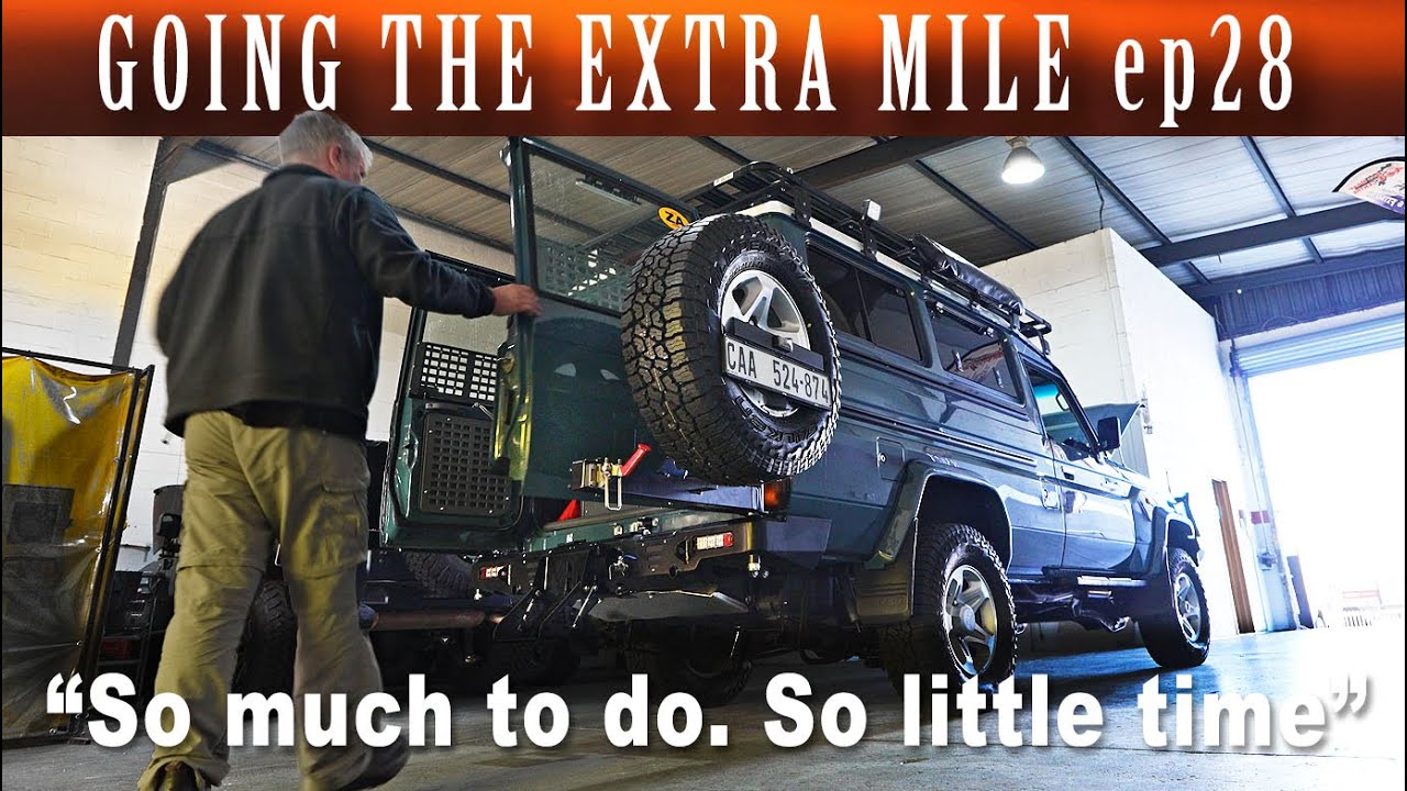 WILL IT BE READY IN TIME?  | AFRICA LAND CRUISER PREP@4xoverland