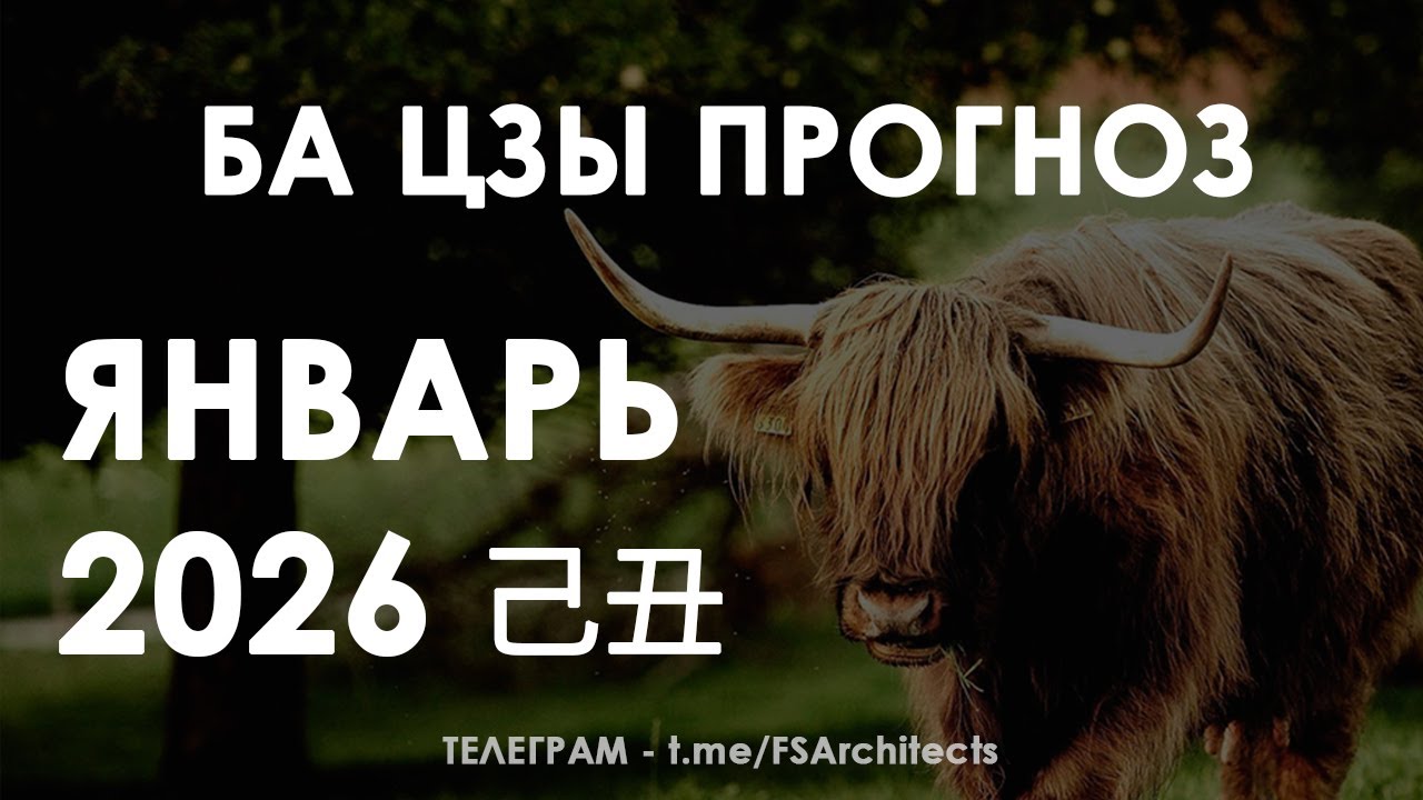Прогноз по Ба Цзы на Январь 2026. Месяц Земляного Быка — время устойчивости, структуры и решений