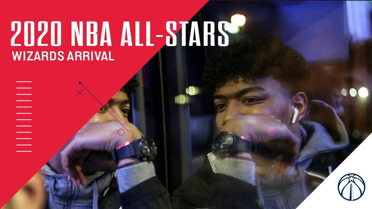 Wizards arrive in Chicago for 2020 NBA All-Star