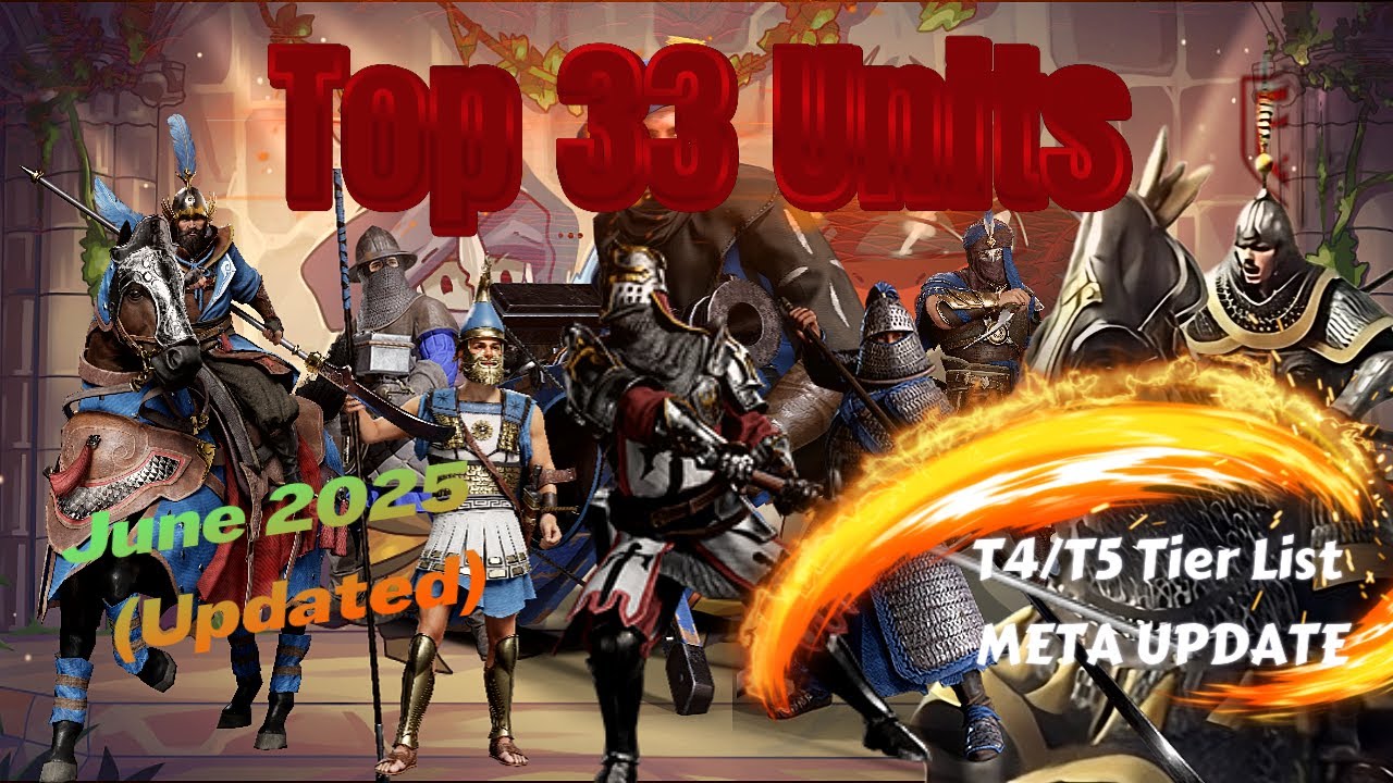 | Список отрядов T4/T5 | 33 лучших отряда в Conqueror's Blade (июнь 2025 г.) ⚔️ 🏇😲 ОТРЫВЫ, КОТОРЫ...