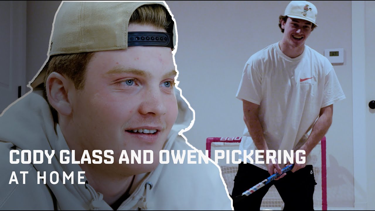 Cody Glass and Owen Pickering: At Home | Pittsburgh Penguins