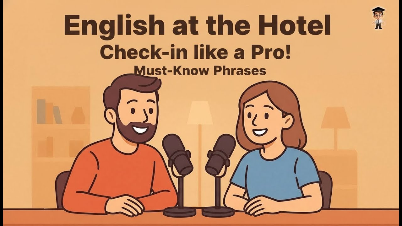 nglish Conversation at the Hotel 🏨 | Check-in, Room Service & More | Daily English HUBs