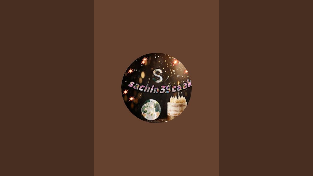 Sachin Singh is live! today making cake design new