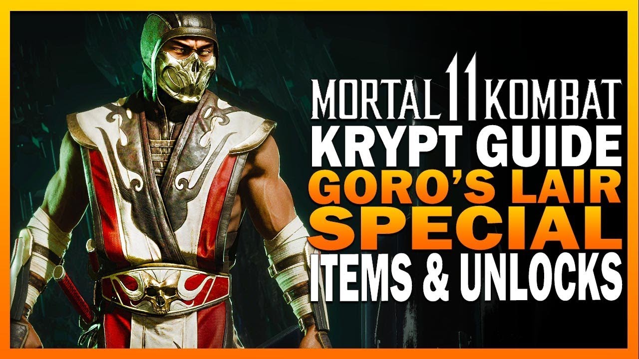 Mortal Kombat 11: Крипта, часть 2 — Руководство по логову Горо и особые предметы