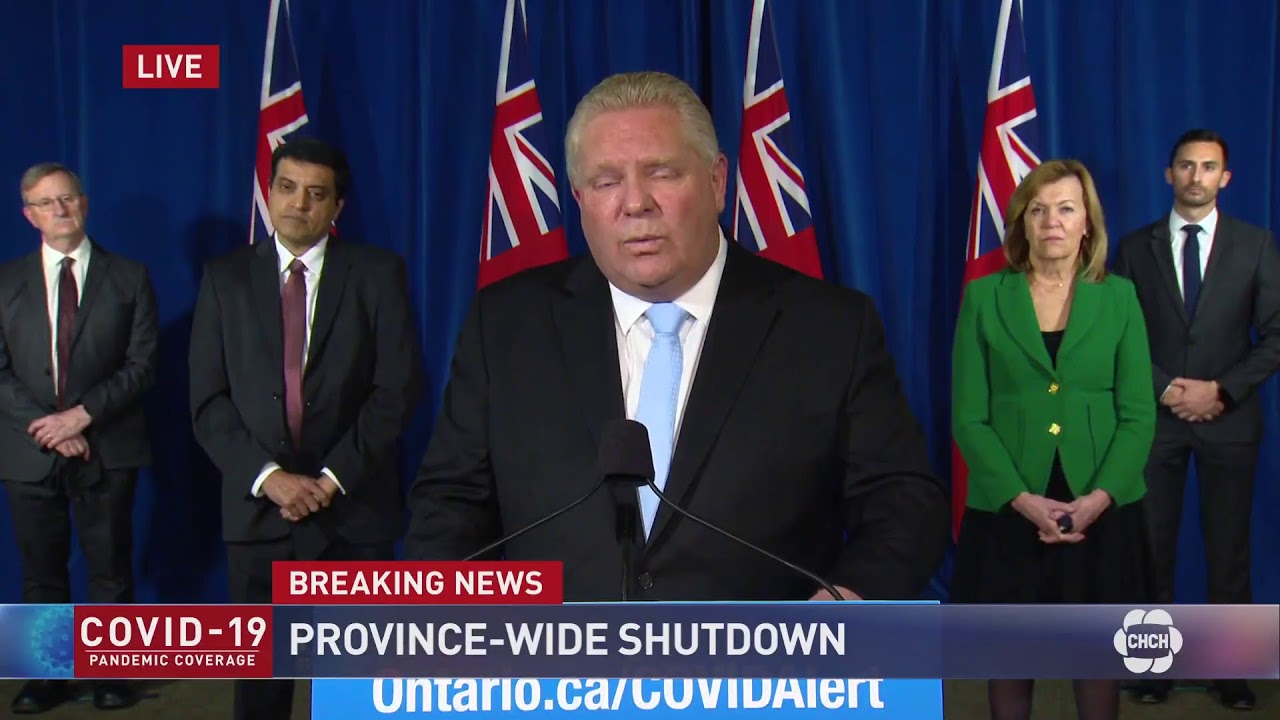 Premier Doug Ford COVID-19 Update (December 21 2020)