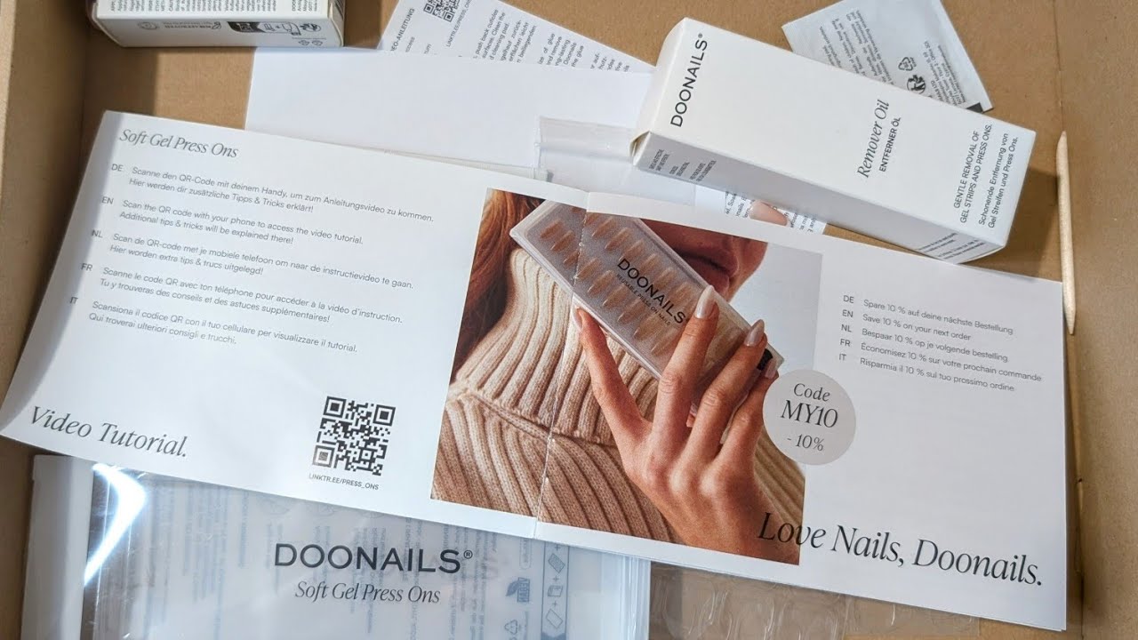 LA MIA ESPERIENZA CON DOONAILS SOFT GEL PRESS ON (mio acquisto - no collab)