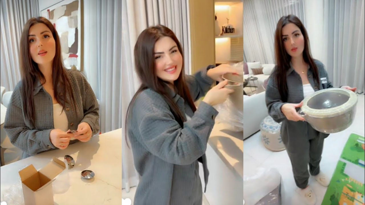 نور وعصام 🔥 نوشه وطلبية طناجر دفعة جديدة وأغراض المطبخ