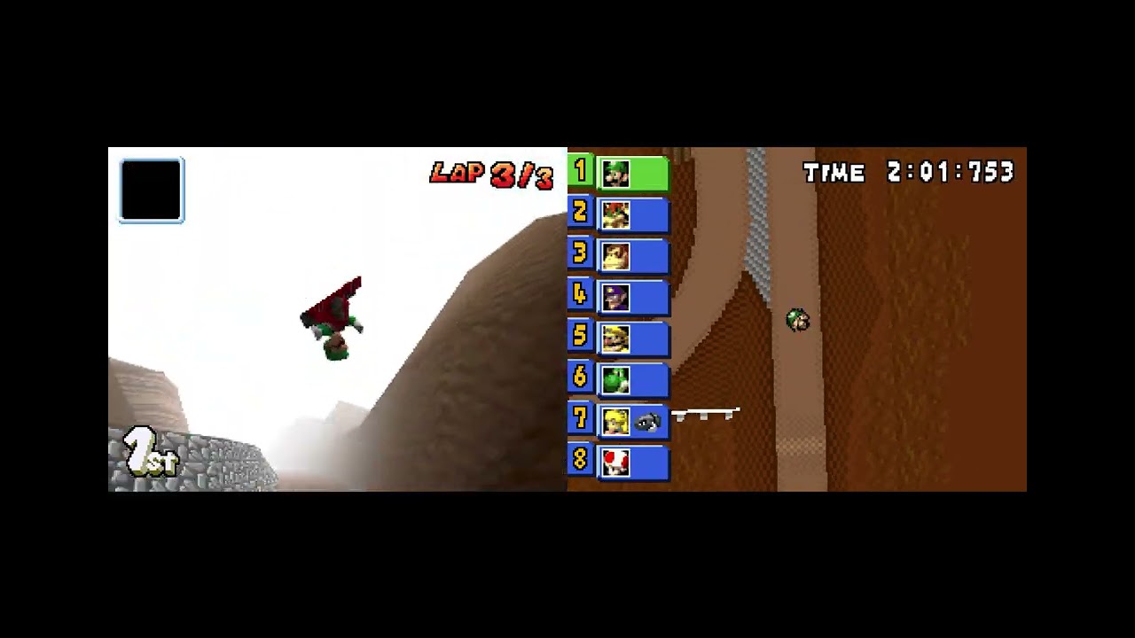 Mario kart DS. Leaf cup 3star 150CC. Ep12