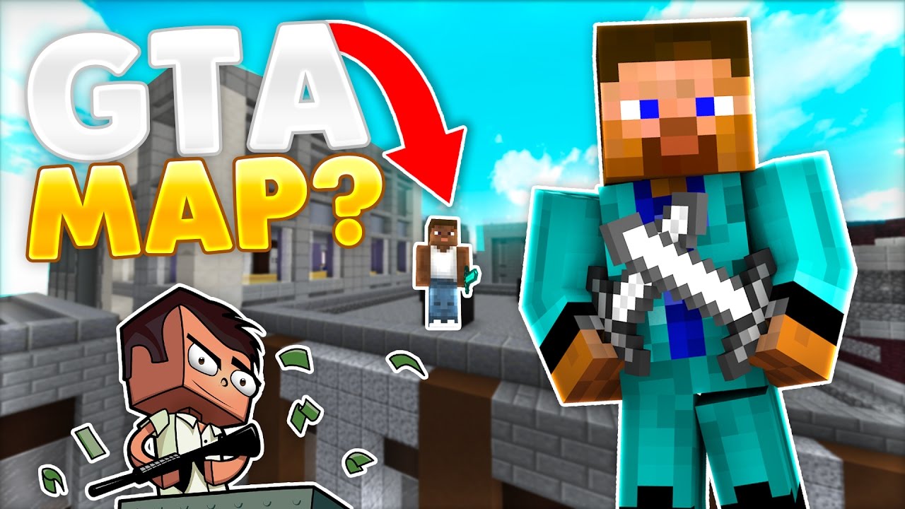 GTA I MINECRAFT? (DANSK BEDWARS)