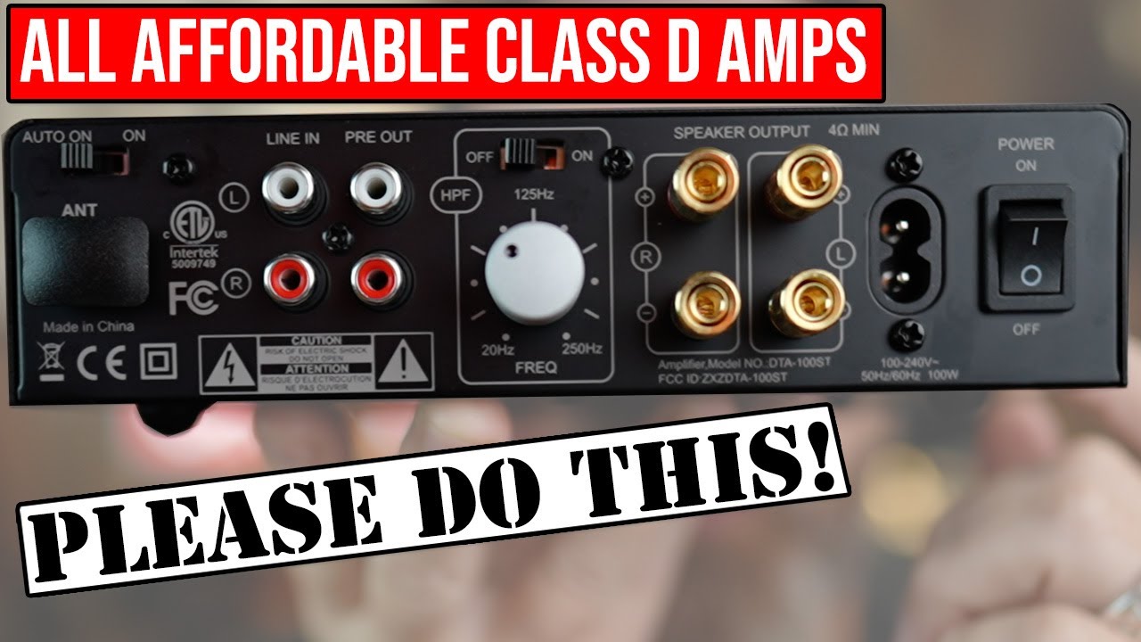 ALL AMPS SHOULD DO THIS!!!  Dayton Audio DTA-100ST vs the Fosi Audio V3 - Who is the Cheap Amp King?