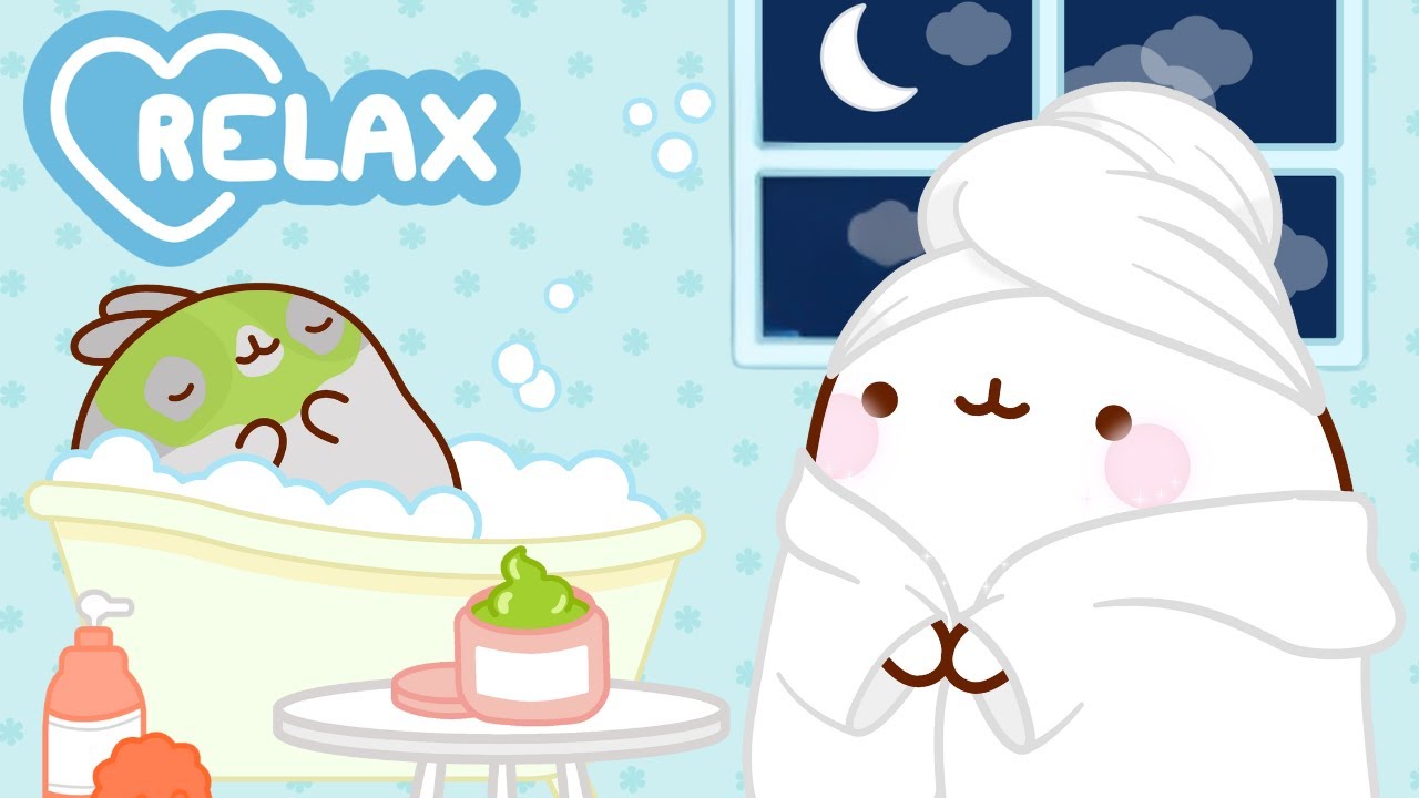 Molang&rsquo;s Self-Care Night Routine 🌙🛁 The Cutest Way to Relax