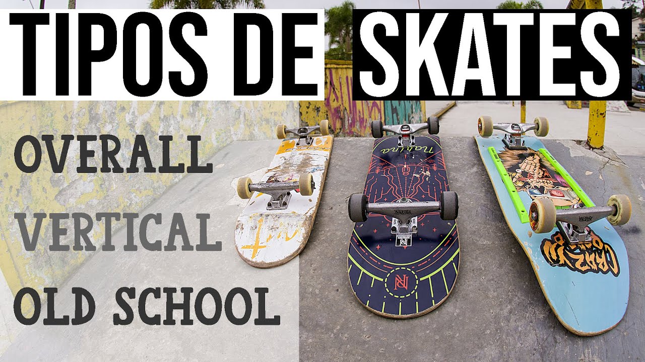 TIPOS DE SKATES E QUAIS SÃO SUAS DIFERENÇAS?