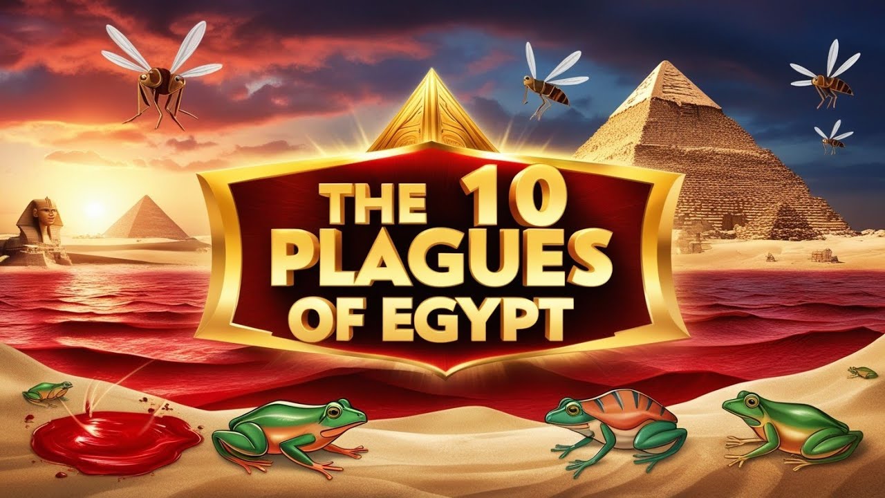 Learn the 10 Plagues of Egypt – Kids Song | Bible school for kids