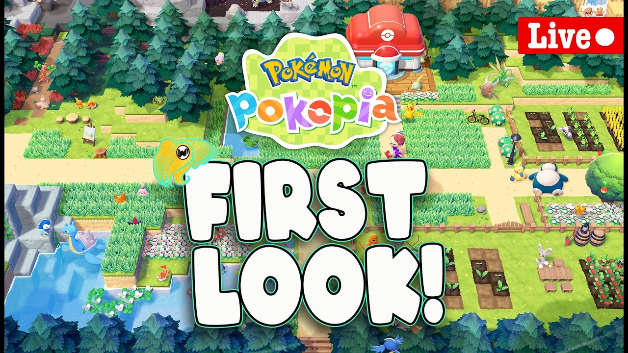 First Look - Pokopia on Switch 2 - Is it Good? live