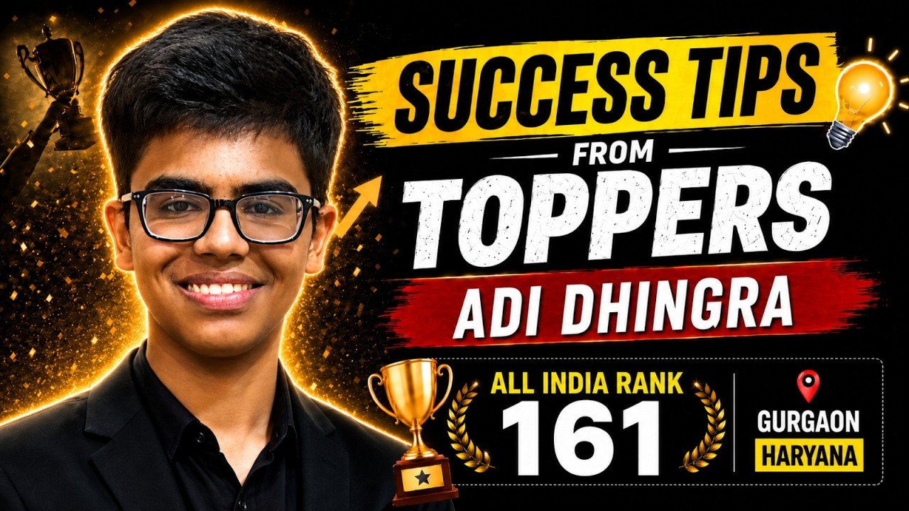 ADI DHINGRA - NEET 2026 Topper from Gurgaon, Haryana!!
