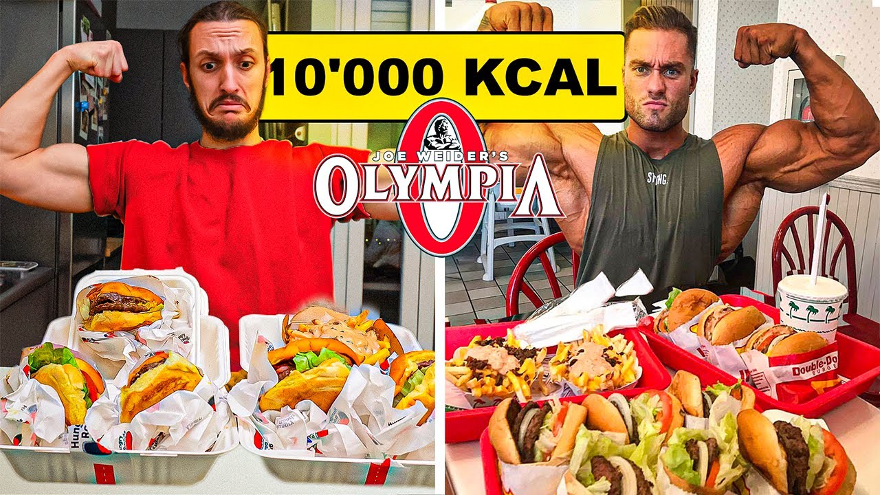 PROVO IL CHEAT DAY DI MR OLYMPIA (CBum) *10000KCAL*