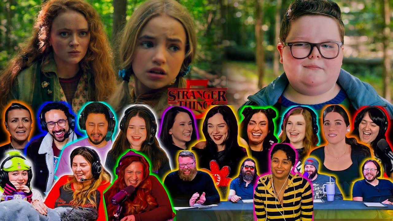 Fans React To MAX, HOLLY AND DEREK'S FOREST SCENE | Stranger Things S5 Ep 5 Reaction Compilation 