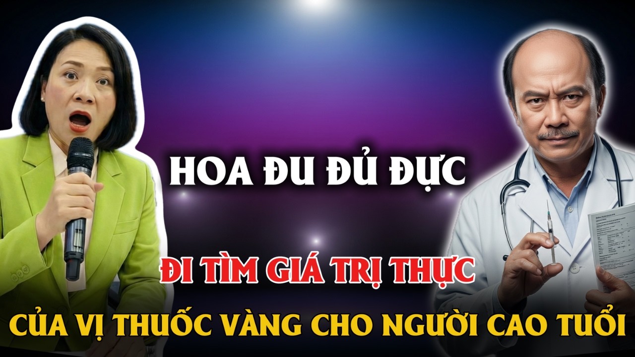 HOA ĐU ĐỦ ĐỰC ĐI TÌM GIÁ TRỊ THỰC CỦA VỊ THUỐC VÀNG CHO NGƯỜI CAO TUỔI
