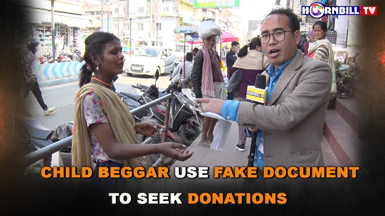 BEGGAR USE FAKE DOCUMENT TO SEEK DONATION