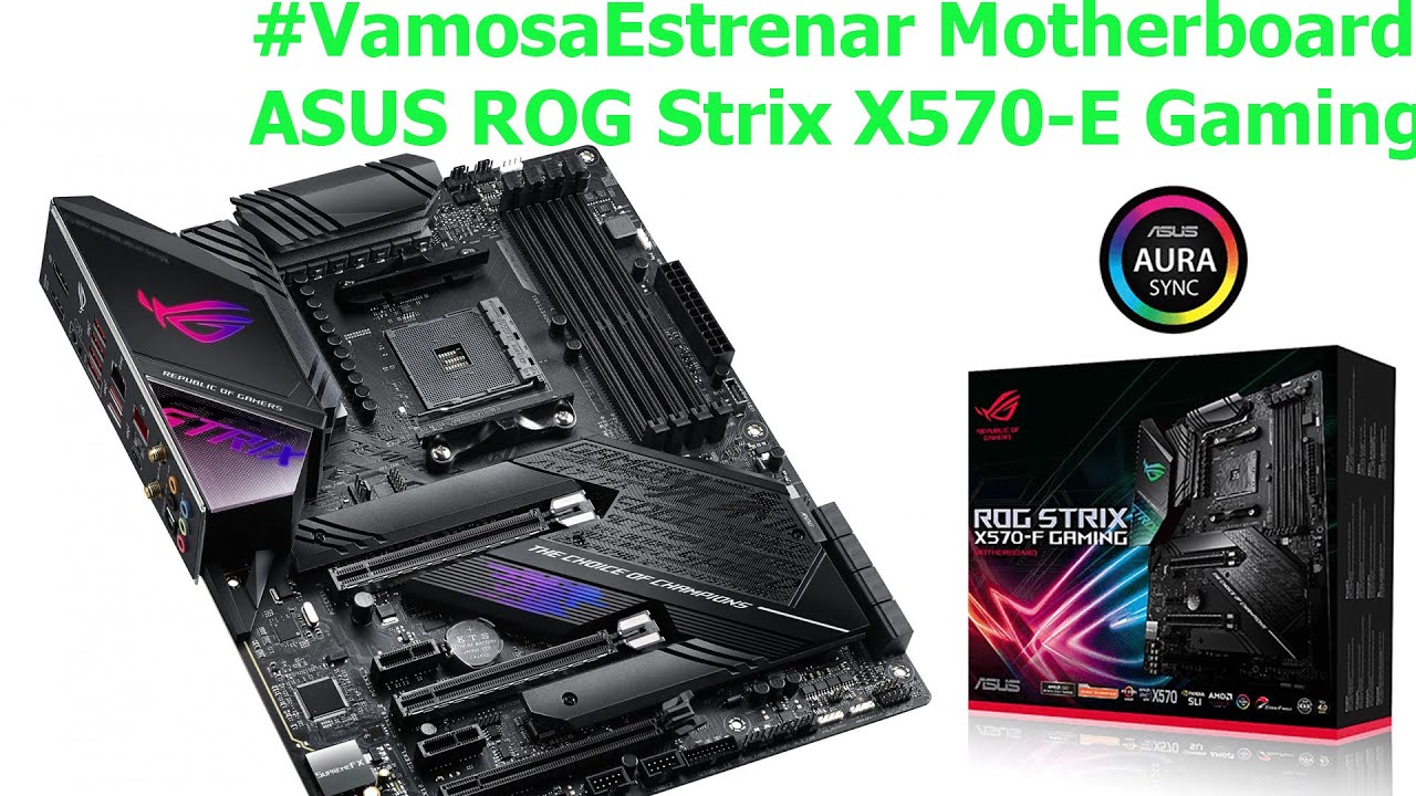 Мы собираемся протестировать материнскую плату ASUS ROG Strix X570-E Gaming.