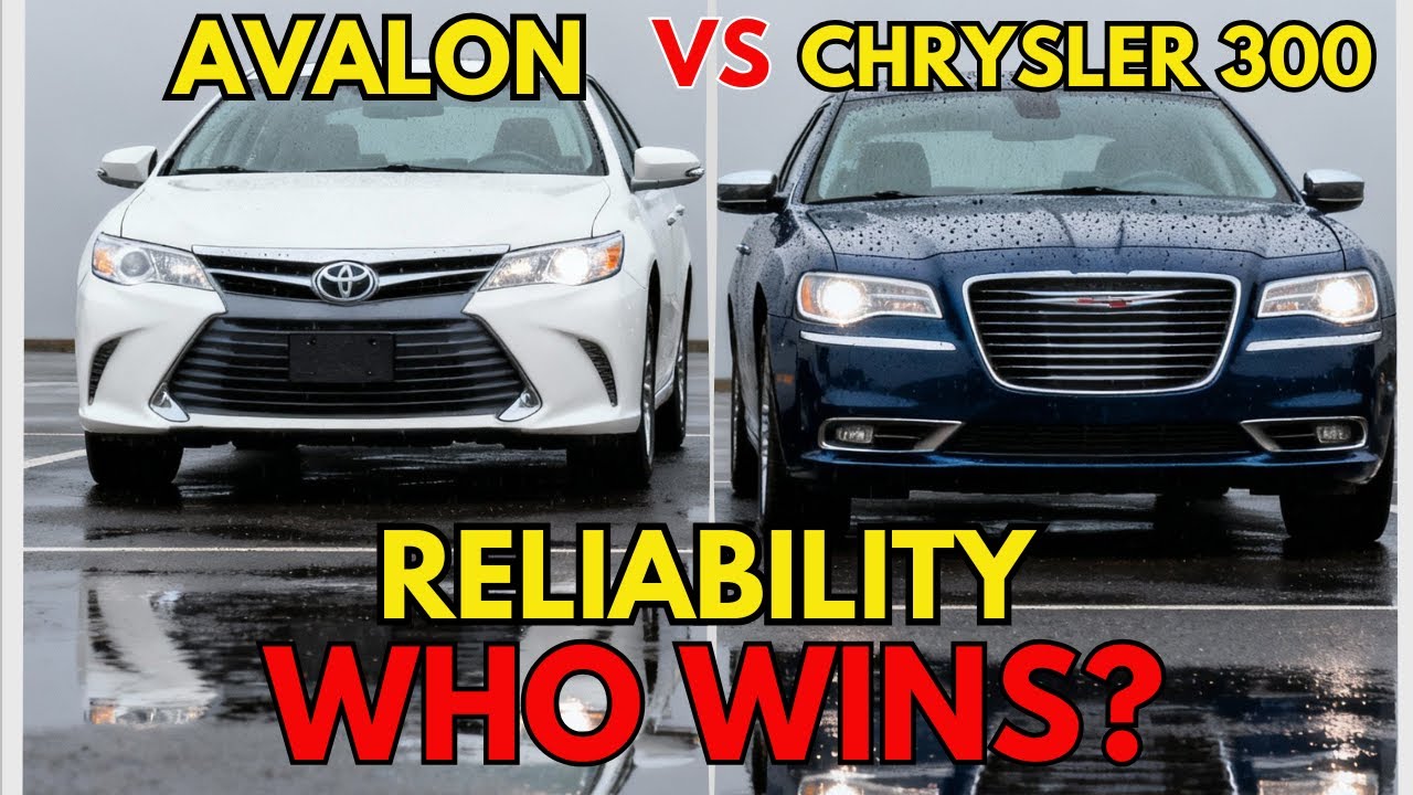 Toyota Avalon против Chrysler 300: надёжность. Кто победит?