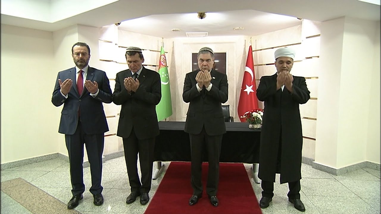 Türkmenistan’dan Aşkabat Büyükelçiliğine Taziye Ziyareti