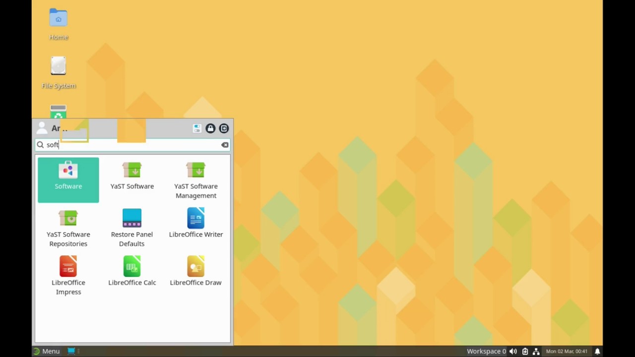 Andrea Tries OpenSuse Leap 16.